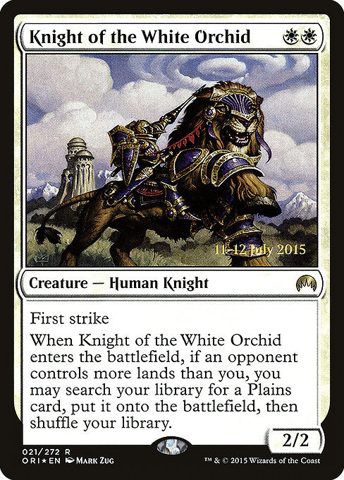 Knight of the White Orchid [Magic Origins Promos] | Galactic Gamez
