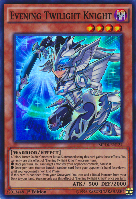 Evening Twilight Knight [MP16-EN124] Super Rare | Galactic Gamez