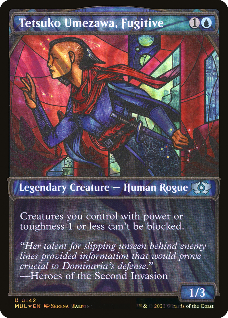 Tetsuko Umezawa, Fugitive (Halo Foil) [Multiverse Legends] | Galactic Gamez