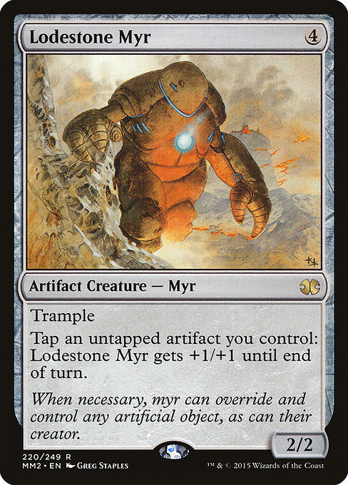 Lodestone Myr [Modern Masters 2015] | Galactic Gamez