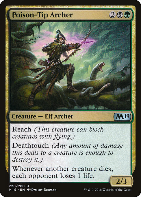 Poison-Tip Archer [Core Set 2019] | Galactic Gamez