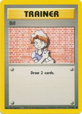 Bill (91/102) [Base Set Unlimited] | Galactic Gamez