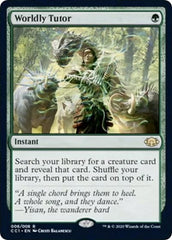 Worldly Tutor [Commander Collection: Green] | Galactic Gamez