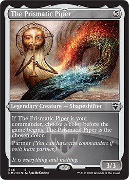 The Prismatic Piper (Foil Etched) [Commander Legends] | Galactic Gamez