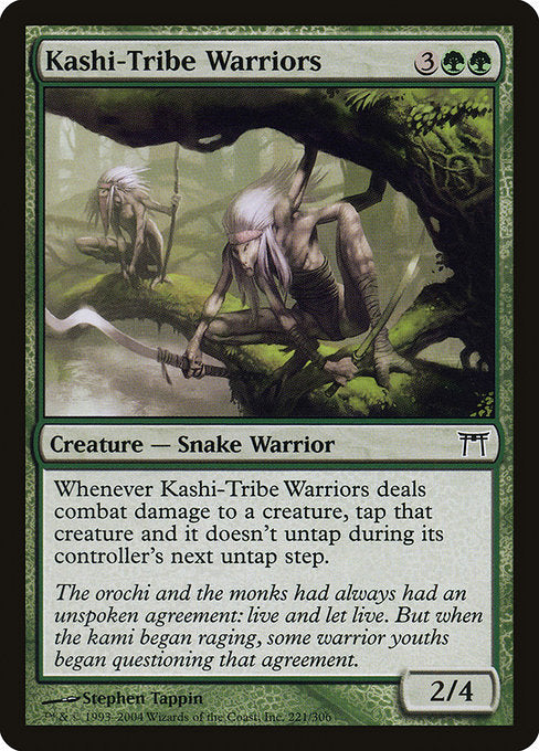 Kashi-Tribe Warriors [Champions of Kamigawa] | Galactic Gamez
