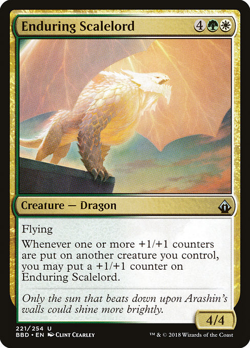 Enduring Scalelord [Battlebond] | Galactic Gamez