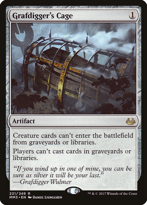 Grafdigger's Cage [Modern Masters 2017] | Galactic Gamez