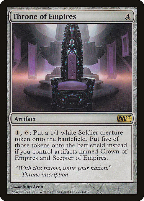 Throne of Empires [Magic 2012] | Galactic Gamez