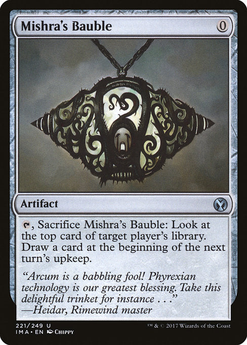 Mishra's Bauble [Iconic Masters] | Galactic Gamez