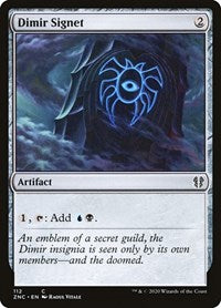 Dimir Signet [Zendikar Rising Commander] | Galactic Gamez