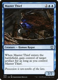 Master Thief [Zendikar Rising Commander] | Galactic Gamez