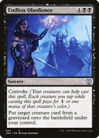 Endless Obedience [Zendikar Rising Commander] | Galactic Gamez