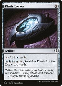 Dimir Locket [Zendikar Rising Commander] | Galactic Gamez