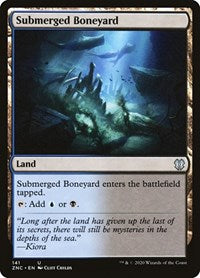 Submerged Boneyard [Zendikar Rising Commander] | Galactic Gamez