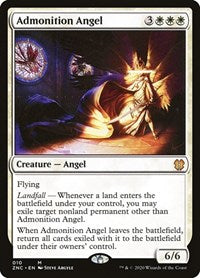 Admonition Angel [Zendikar Rising Commander] | Galactic Gamez