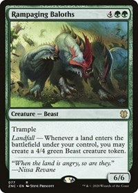 Rampaging Baloths [Zendikar Rising Commander] | Galactic Gamez