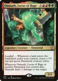 Omnath, Locus of Rage [Zendikar Rising Commander] | Galactic Gamez