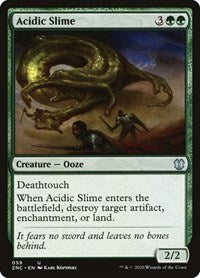 Acidic Slime [Zendikar Rising Commander] | Galactic Gamez