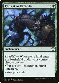 Retreat to Kazandu [Zendikar Rising Commander] | Galactic Gamez