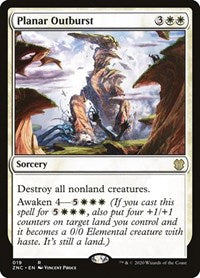 Planar Outburst [Zendikar Rising Commander] | Galactic Gamez