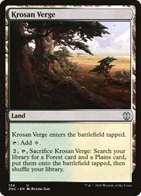 Krosan Verge [Zendikar Rising Commander] | Galactic Gamez