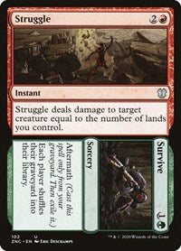 Struggle // Survive [Zendikar Rising Commander] | Galactic Gamez