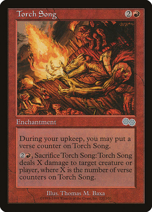 Torch Song [Urza's Saga] | Galactic Gamez