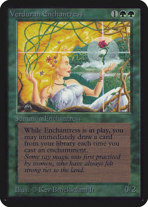 Verduran Enchantress [Limited Edition Alpha] | Galactic Gamez