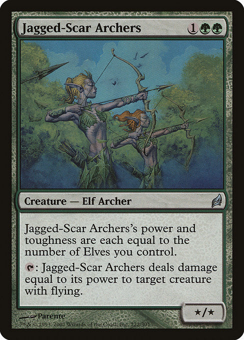 Jagged-Scar Archers [Lorwyn] | Galactic Gamez