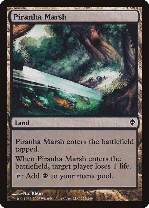 Piranha Marsh [Zendikar] | Galactic Gamez