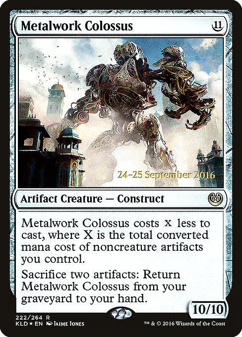 Metalwork Colossus [Kaladesh Promos] | Galactic Gamez