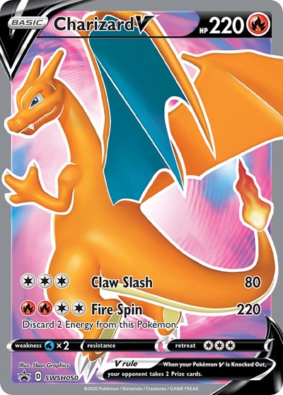 Charizard V - SWSH050 [SWSH: Sword & Shield Promo Cards] | Galactic Gamez