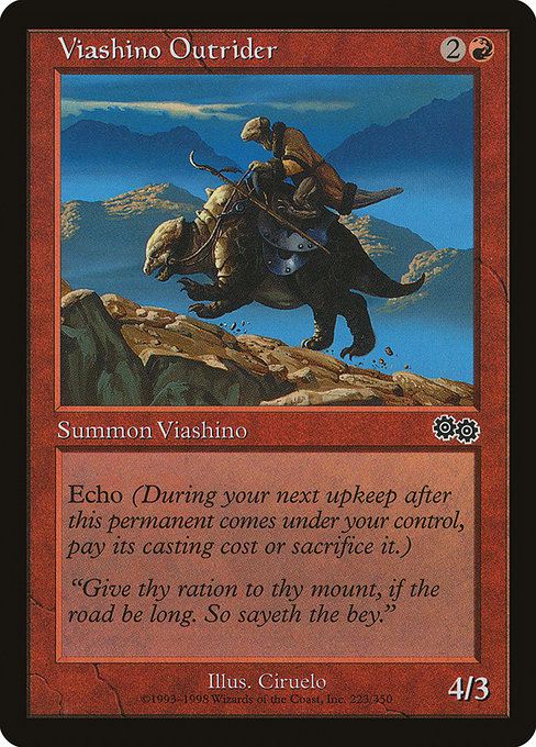 Viashino Outrider [Urza's Saga] | Galactic Gamez