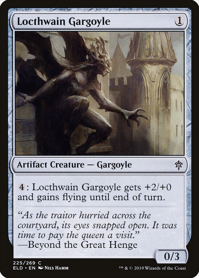 Locthwain Gargoyle [Throne of Eldraine] | Galactic Gamez