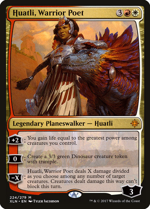 Huatli, Warrior Poet [Ixalan] | Galactic Gamez