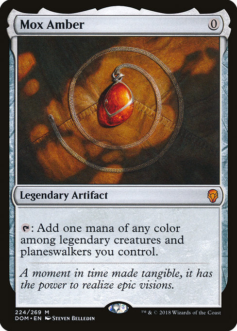 Mox Amber [Dominaria] | Galactic Gamez