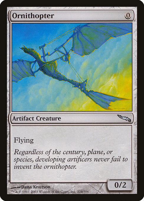 Ornithopter [Mirrodin] | Galactic Gamez