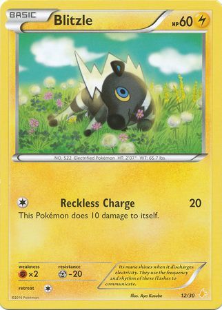 Blitzle (12/30) [XY: Trainer Kit 3 - Pikachu Libre] | Galactic Gamez