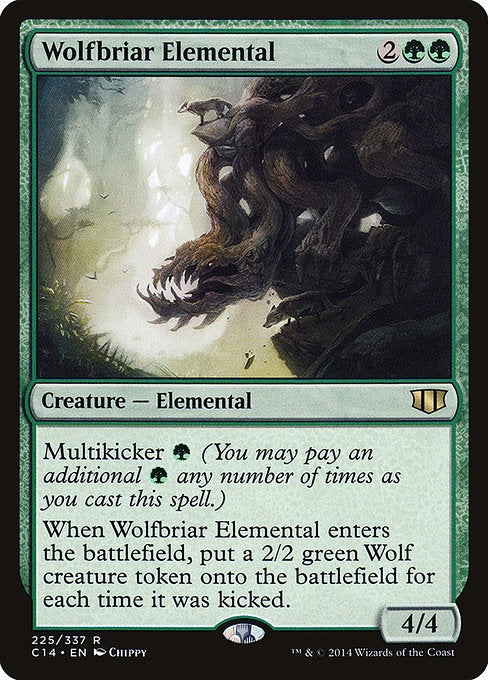 Wolfbriar Elemental [Commander 2014] | Galactic Gamez