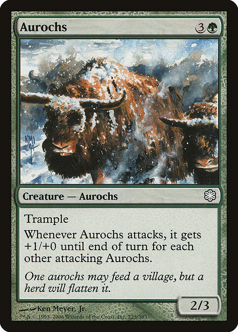 Aurochs [Coldsnap Theme Decks] | Galactic Gamez