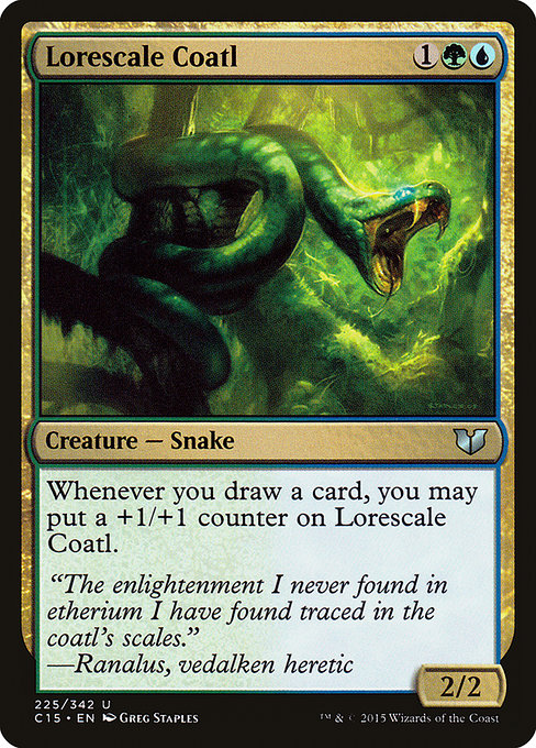 Lorescale Coatl [Commander 2015] | Galactic Gamez