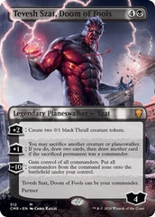 Tevesh Szat, Doom of Fools (Extended Art) [Commander Legends] | Galactic Gamez