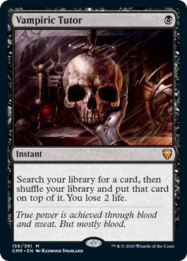 Vampiric Tutor [Commander Legends] | Galactic Gamez