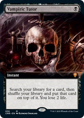 Vampiric Tutor (Extended Art) [Commander Legends] | Galactic Gamez