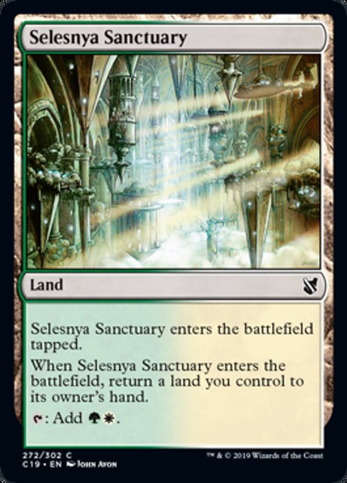 Selesnya Sanctuary [Commander 2019] | Galactic Gamez