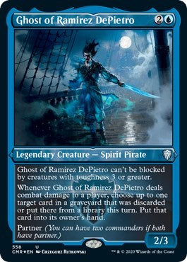 Ghost of Ramirez DePietro (Foil Etched) [Commander Legends] | Galactic Gamez