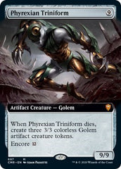 Phyrexian Triniform (Extended Art) [Commander Legends] | Galactic Gamez