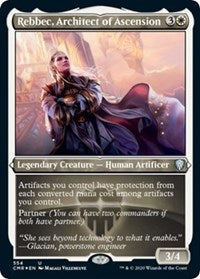 Rebbec, Architect of Ascension (Foil Etched) [Commander Legends] | Galactic Gamez