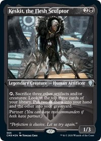 Keskit, the Flesh Sculptor (Foil Etched) [Commander Legends] | Galactic Gamez