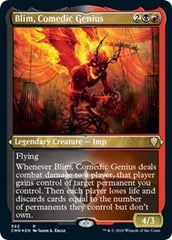 Blim, Comedic Genius (Foil Etched) [Commander Legends] | Galactic Gamez